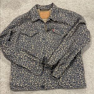 Levi's Men's Animal Print Denim Jacket